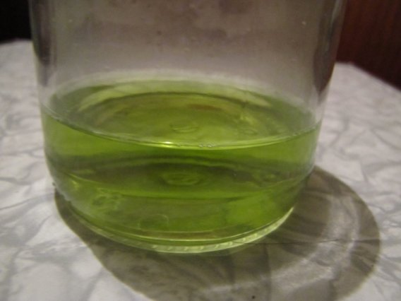 зеленая урина